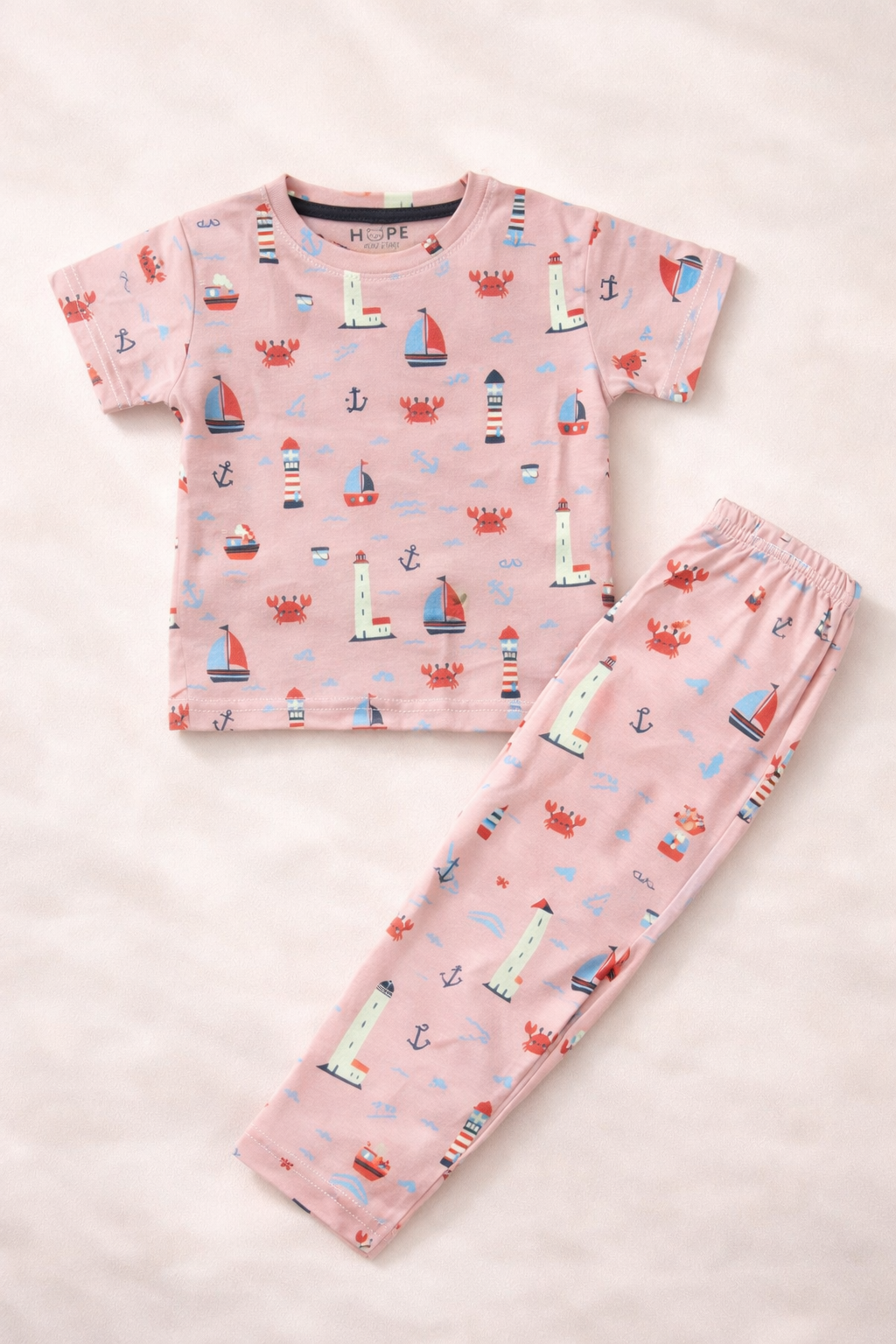 Sea Print Baby Co-Ord Set (1 to 5 Years)