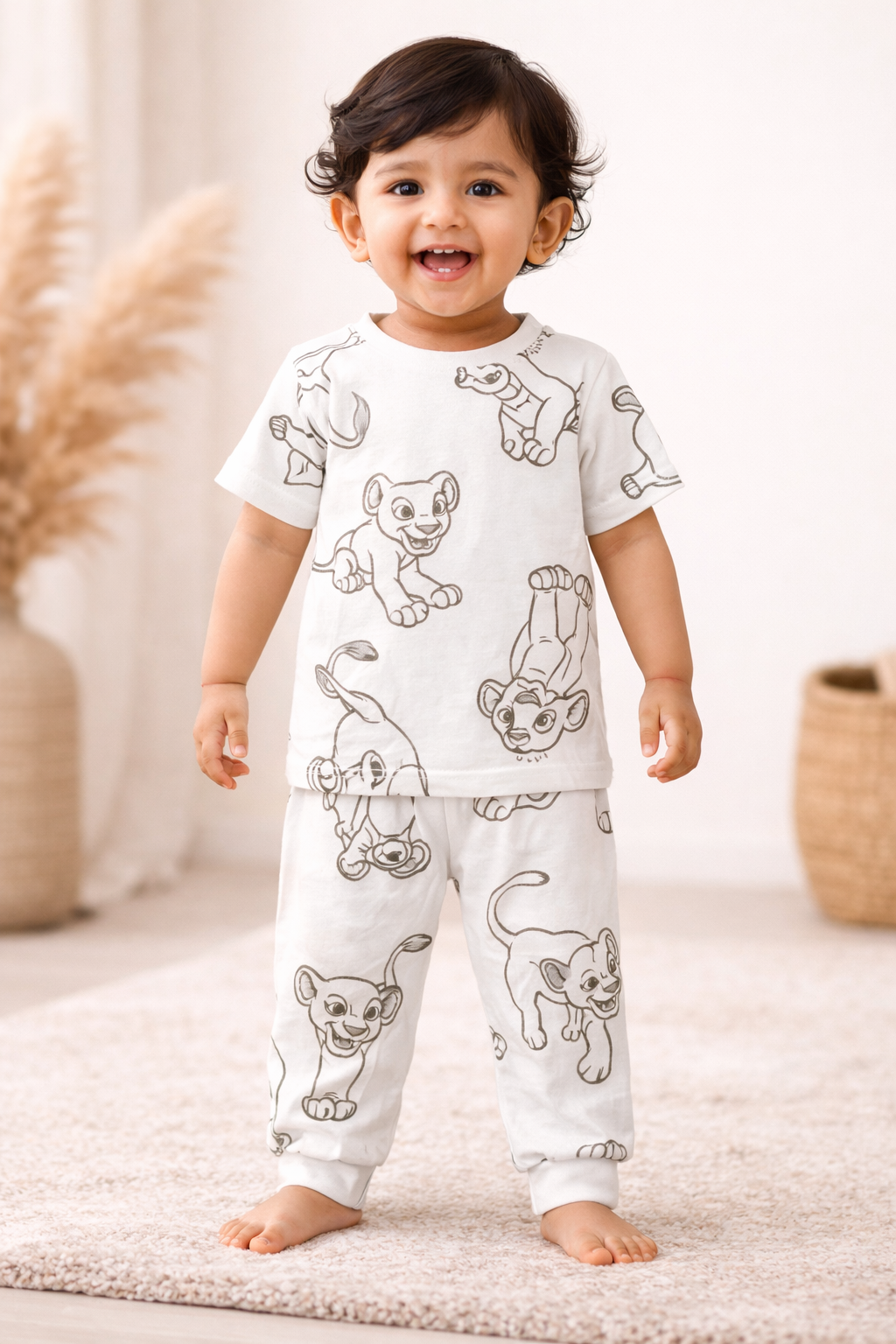 Little Lion Cub Baby Co-Ord Set (6 Months to 3  Years)